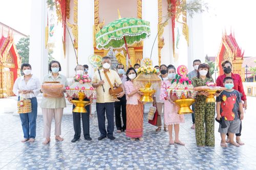 ภาพ No.37395:พิธีทอดกฐินสามัคคี ณ วัดโพธิ์เลื่อน