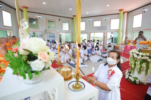 ภาพ No.37415:พิธีทอดกฐินสามัคคี ปฐมกฐิน เพื่อพัฒนาสร้างทุกสิ่ง ณ ศูนย์ปฎิบัติธรรมวิหารแดง