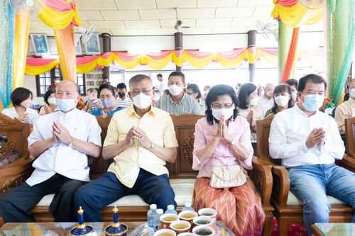 ภาพ No.37399:พิธีทอดกฐินสามัคคี ณ วัดโพธิ์เลื่อน