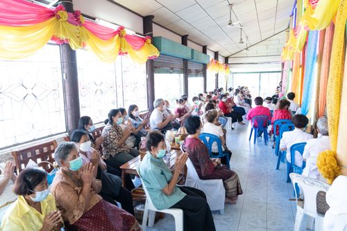 ภาพ No.37402:พิธีทอดกฐินสามัคคี ณ วัดโพธิ์เลื่อน