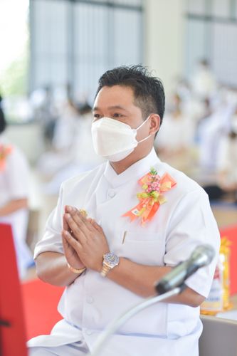 ภาพ No.37448:พิธีทอดกฐินสามัคคีสร้างอาคารที่พักสงฆ์ ณ ศูนย์ปฏิบัติธรรมจันทบุรี