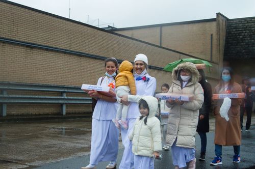 ภาพ No.38477:พิธีทอดกฐินสามัคคีวัดพระธรรมกายสกอตแลนด์