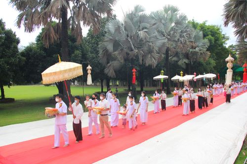 ภาพ No.37377:พิธีทอดกฐินล้านนาสามัคคี ประจำปี 2564 ณ ธุดงคสถานล้านนา