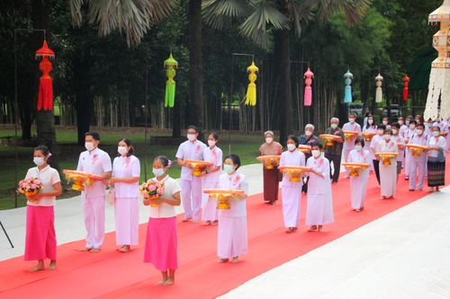 ภาพ No.37379:พิธีทอดกฐินล้านนาสามัคคี ประจำปี 2564 ณ ธุดงคสถานล้านนา