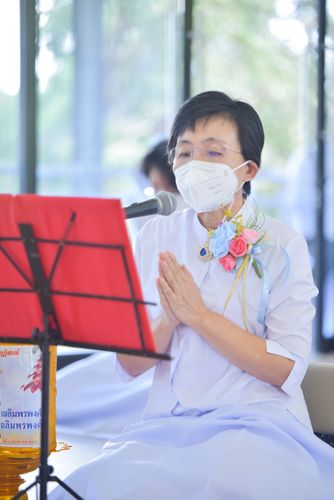 ภาพ No.37458:พิธีทอดกฐินสามัคคีสร้างอาคารที่พักสงฆ์ ณ ศูนย์ปฏิบัติธรรมจันทบุรี