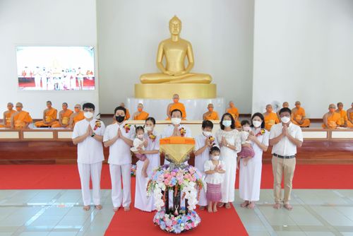 ภาพ No.37381:พิธีทอดกฐินล้านนาสามัคคี ประจำปี 2564 ณ ธุดงคสถานล้านนา