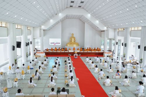 ภาพ No.37383:พิธีทอดกฐินล้านนาสามัคคี ประจำปี 2564 ณ ธุดงคสถานล้านนา