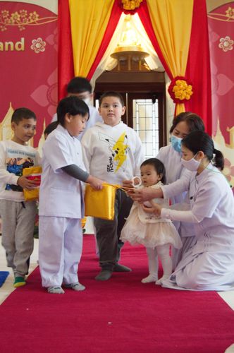 ภาพ No.38487:พิธีทอดกฐินสามัคคีวัดพระธรรมกายสกอตแลนด์