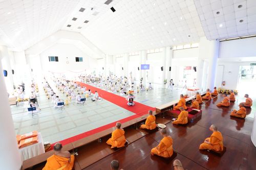 ภาพ No.37385:พิธีทอดกฐินล้านนาสามัคคี ประจำปี 2564 ณ ธุดงคสถานล้านนา