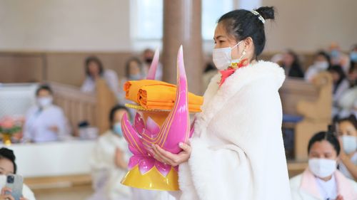 ภาพ No.38496:พิธีทอดกฐินสามัคคีวัดพระธรรมกายสกอตแลนด์