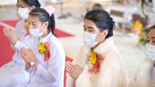 ภาพ No.38500:พิธีทอดกฐินสามัคคีวัดพระธรรมกายสกอตแลนด์