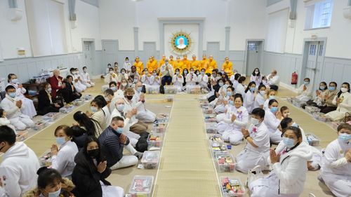 ภาพ No.38521:พิธีทอดกฐินสามัคคีวัดพระธรรมกายสกอตแลนด์