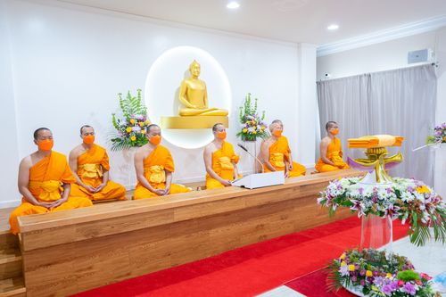 พิธีทอดกฐินสามัคคีสร้างทุกสิ่ง ณ วัดพระธรรมกายปาล์มบีช