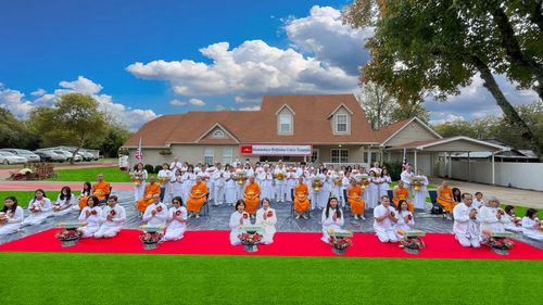 พิธีทอดกฐินสามัคคี ณ วัดพระธรรมกายเทนเนสซี 