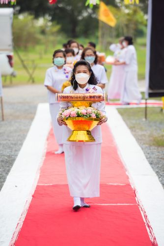 พิธีทอดกฐินสามัคคีศูนย์อบรมเยาวชนบางปะหัน 