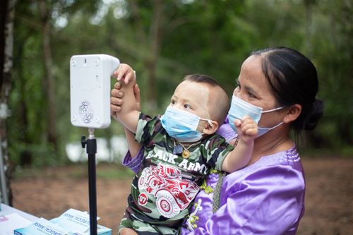 ภาพ No.37480:พิธีทอดกฐินนานาชาติสามัคคี ณ ธรรมสถานนานาชาติป่าแป๋