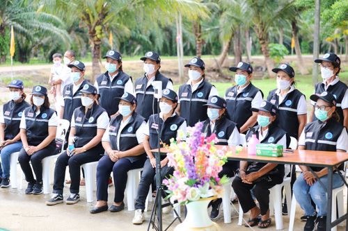 ภาพ No.37528:พิธีทอดกฐินสามัคคี เพื่อสร้างศาลาธรรมสภา ณ ธุดงคสถานชุมพร