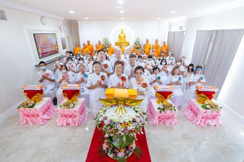 ภาพ No.38530:พิธีทอดกฐินสามัคคีสร้างทุกสิ่ง ณ วัดพระธรรมกายปาล์มบีช