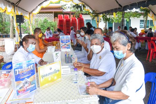 ภาพ No.37610:พิธีทอดกฐินสามัคคี ณ ศูนย์ปฏิบัติธรรมพัทลุง