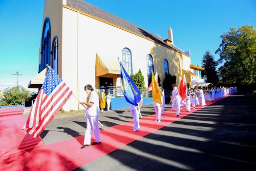 ภาพ No.38593:พิธีทอดกฐินบรมจักรพรรดิ บูชาธรรมพระมงคลเทพมุนี ณ วัดพระธรรมกายออเรกอน