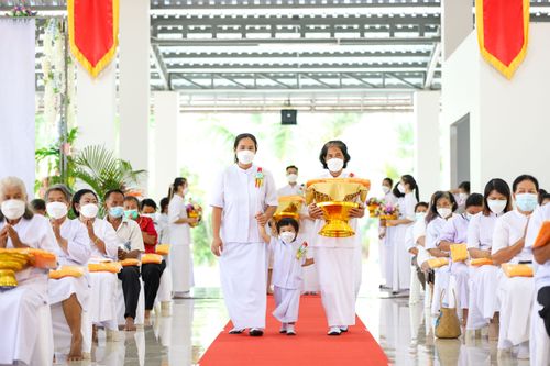 ภาพ No.37532:พิธีทอดกฐินสามัคคี เพื่อสร้างศาลาธรรมสภา ณ ธุดงคสถานชุมพร
