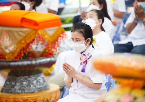 ภาพ No.37778:พิธีทอดกฐินสามัคคีศูนย์อบรมเยาวชนบางปะหัน 