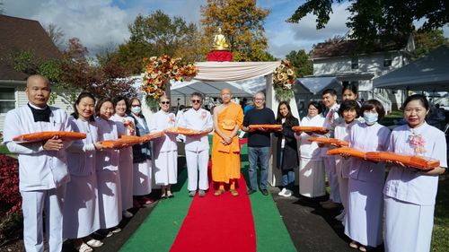 ภาพ No.38654:พิธีทอดกฐินสามัคคี สร้างทุกสิ่ง วัดพระธรรมกายนิวเจอร์ซี