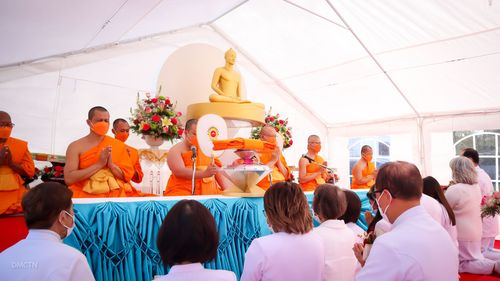 ภาพ No.38853:พิธีทอดกฐินสามัคคี ณ วัดพระธรรมกายเทนเนสซี 