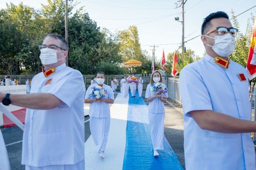 ภาพ No.38628:พิธีทอดกฐินสามัคคีเพื่อการเผยแผ่วิชชาธรรมกายและมหาปฏิสังขรณ์ วัดพระธรรมกายเท็กซัส