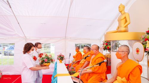 ภาพ No.38858:พิธีทอดกฐินสามัคคี ณ วัดพระธรรมกายเทนเนสซี 