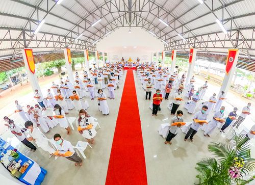 ภาพ No.37545:พิธีทอดกฐินสามัคคี เพื่อสร้างศาลาธรรมสภา ณ ธุดงคสถานชุมพร