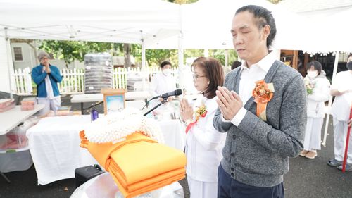 ภาพ No.38657:พิธีทอดกฐินสามัคคี สร้างทุกสิ่ง วัดพระธรรมกายนิวเจอร์ซี