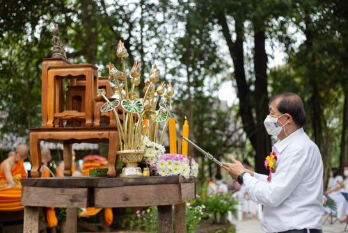 ภาพ No.37492:พิธีทอดกฐินนานาชาติสามัคคี ณ ธรรมสถานนานาชาติป่าแป๋