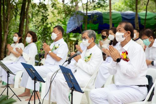 ภาพ No.37494:พิธีทอดกฐินนานาชาติสามัคคี ณ ธรรมสถานนานาชาติป่าแป๋