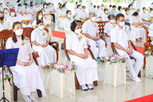ภาพ No.37550:พิธีทอดกฐินสามัคคี เพื่อสร้างศาลาธรรมสภา ณ ธุดงคสถานชุมพร