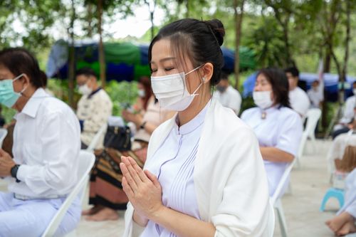 ภาพ No.37497:พิธีทอดกฐินนานาชาติสามัคคี ณ ธรรมสถานนานาชาติป่าแป๋