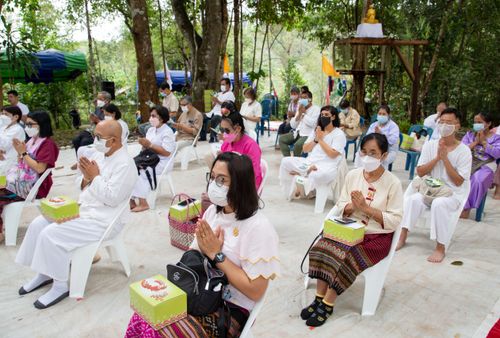 ภาพ No.37500:พิธีทอดกฐินนานาชาติสามัคคี ณ ธรรมสถานนานาชาติป่าแป๋