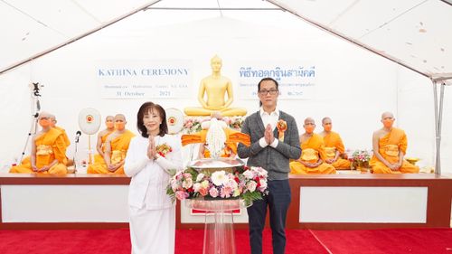 ภาพ No.38835:พิธีทอดกฐินสามัคคี สร้างทุกสิ่ง วัดพระธรรมกายนิวเจอร์ซี