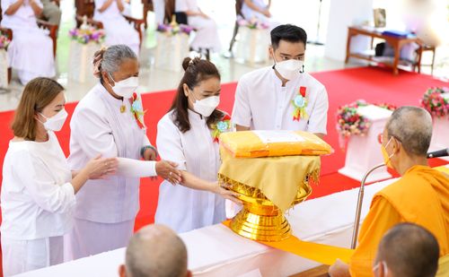 ภาพ No.37554:พิธีทอดกฐินสามัคคี เพื่อสร้างศาลาธรรมสภา ณ ธุดงคสถานชุมพร