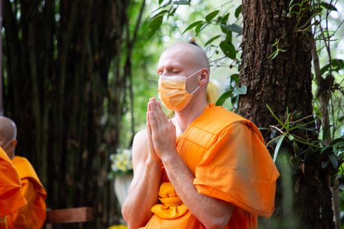 ภาพ No.37505:พิธีทอดกฐินนานาชาติสามัคคี ณ ธรรมสถานนานาชาติป่าแป๋