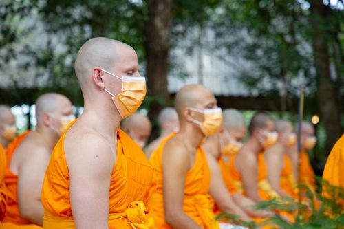 ภาพ No.37509:พิธีทอดกฐินนานาชาติสามัคคี ณ ธรรมสถานนานาชาติป่าแป๋