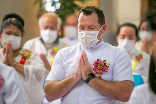 ภาพ No.38610:พิธีทอดกฐินบรมจักรพรรดิ บูชาธรรมพระมงคลเทพมุนี ณ วัดพระธรรมกายออเรกอน