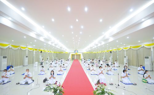 ภาพ No.37675:พิธีทอดกฐินสามัคคีเพื่อสร้างทุกสิ่ง ณ ศูนย์ปฏิบัติธรรมและศูนย์อบรมเยาวชนเพชรบุรี