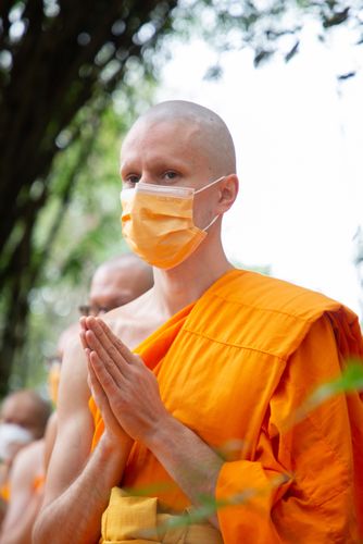 ภาพ No.37515:พิธีทอดกฐินนานาชาติสามัคคี ณ ธรรมสถานนานาชาติป่าแป๋