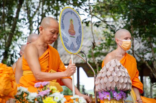 ภาพ No.37516:พิธีทอดกฐินนานาชาติสามัคคี ณ ธรรมสถานนานาชาติป่าแป๋