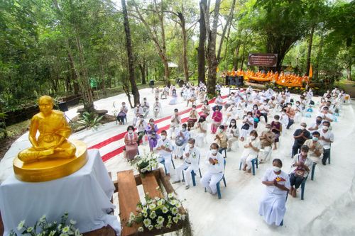 ภาพ No.37526:พิธีทอดกฐินนานาชาติสามัคคี ณ ธรรมสถานนานาชาติป่าแป๋