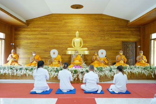 ภาพ No.38103:พิธีทอดกฐินสามัคคีเพื่อสร้างทุกสิ่ง ณ ศูนย์ปฏิบัติธรรมธุดงคสถานพรรัตนะ