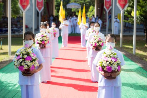 ภาพ No.38125:พิธีทอดกฐินสามัคคี อสงไขยบุญทุกสิ่ง  ณ ธุดงคสถานพิษณุโลก