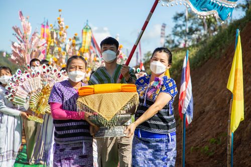 ภาพ No.38191:พิธีทอดกฐินสามัคดี ณ วัดพะอัน