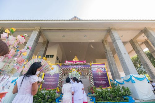 ภาพ No.38126:พิธีทอดกฐินสามัคคี อสงไขยบุญทุกสิ่ง  ณ ธุดงคสถานพิษณุโลก